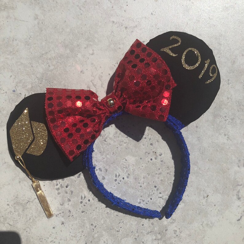 minnie mouse graduation ears