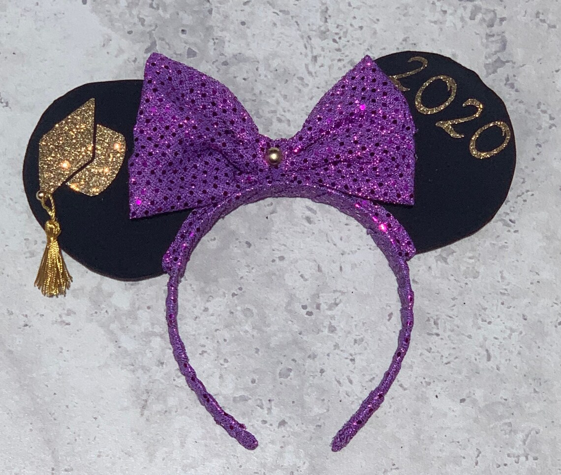 minnie mouse graduation ears
