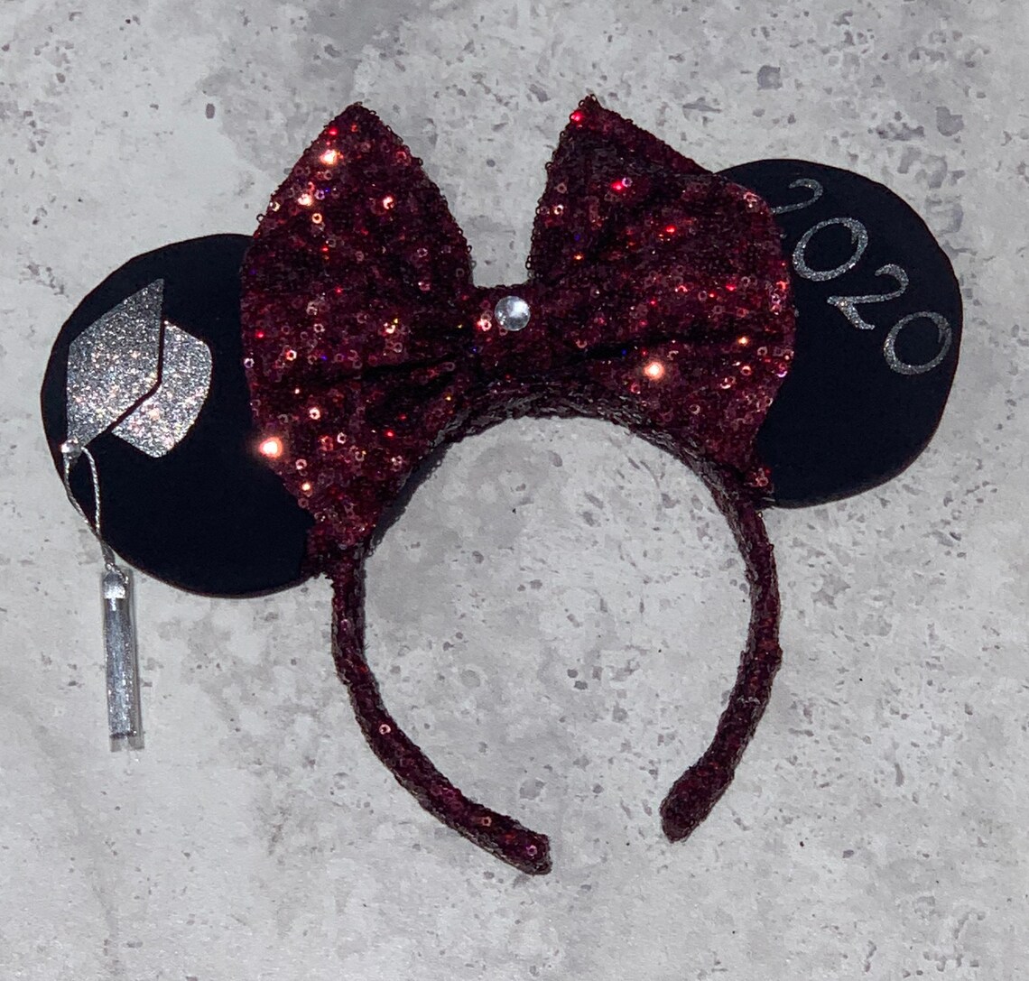 minnie mouse graduation ears