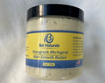 Fenugreek Bhringraj Hair Growth Butter-Fenugreek Hair Growth Butter-Bhringraj Hair Growth Butter-Ayurvedic Hair Growth Buttter-Hair Butter