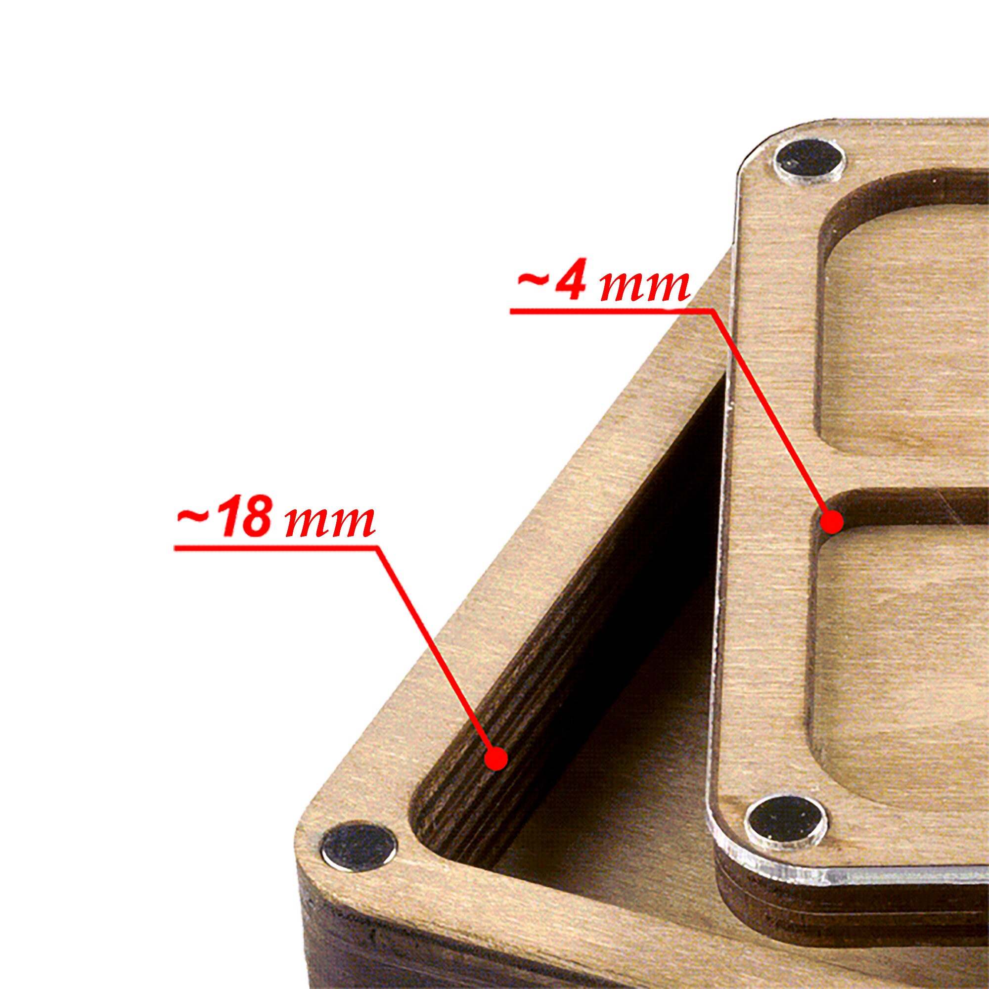 Rechteckige Aufbewahrung mit 11 Zellen und Kunststoffdeckel | Etsy