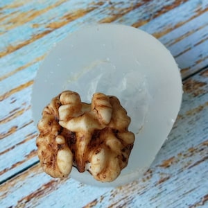 Walnut Nut Silicone Mold DIY Pendant Mould Sugarcraft, Resin, PolymerClay, Soap