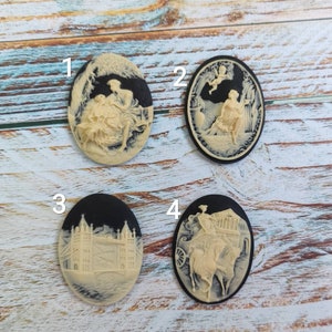 Vintage Cameo Silicone Mold, Pendant mold, Cabachon mold, DIY Sugarcraft, Resin, PolymerClay, Soap