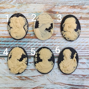Cameo Silicone Mold, Pendant, Sugarcraft, Resin, PolymerClay, Soap
