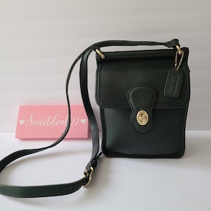 Vintage Coach Forest Green Murphy Bag image 1