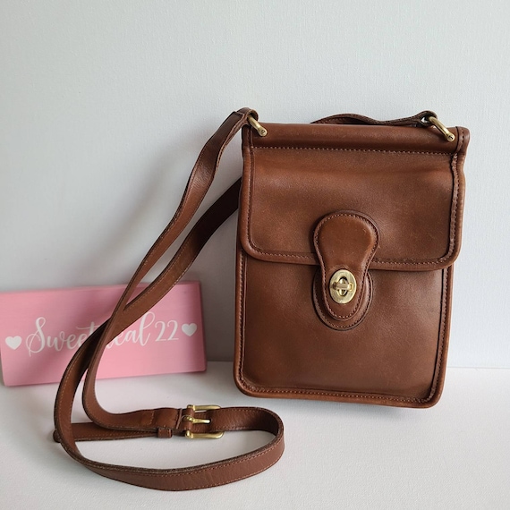 Vintage Coach British Tan Murphy Bag - image 1