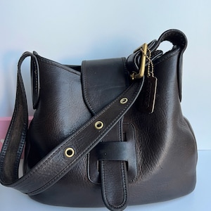 Vintage Coach Metal Tag Courier Hobo Etsy