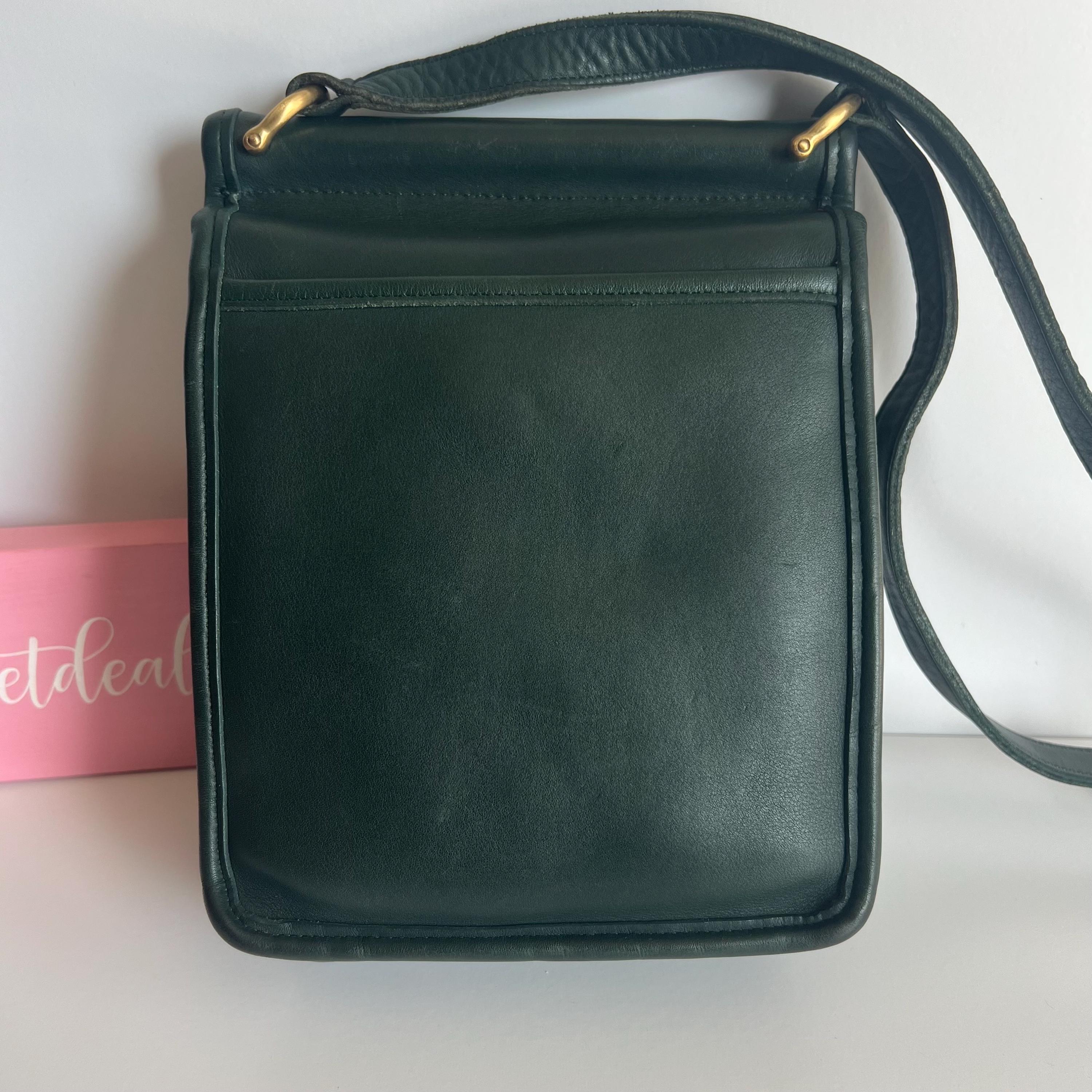 Vintage Coach Green Murphy Shoulder Bag - Etsy