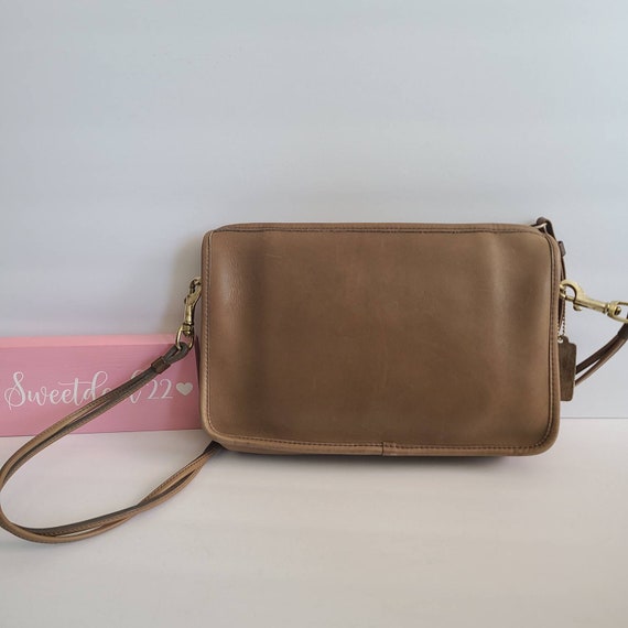 Vintage Coach Nyc Tabac Basic Bag - image 3