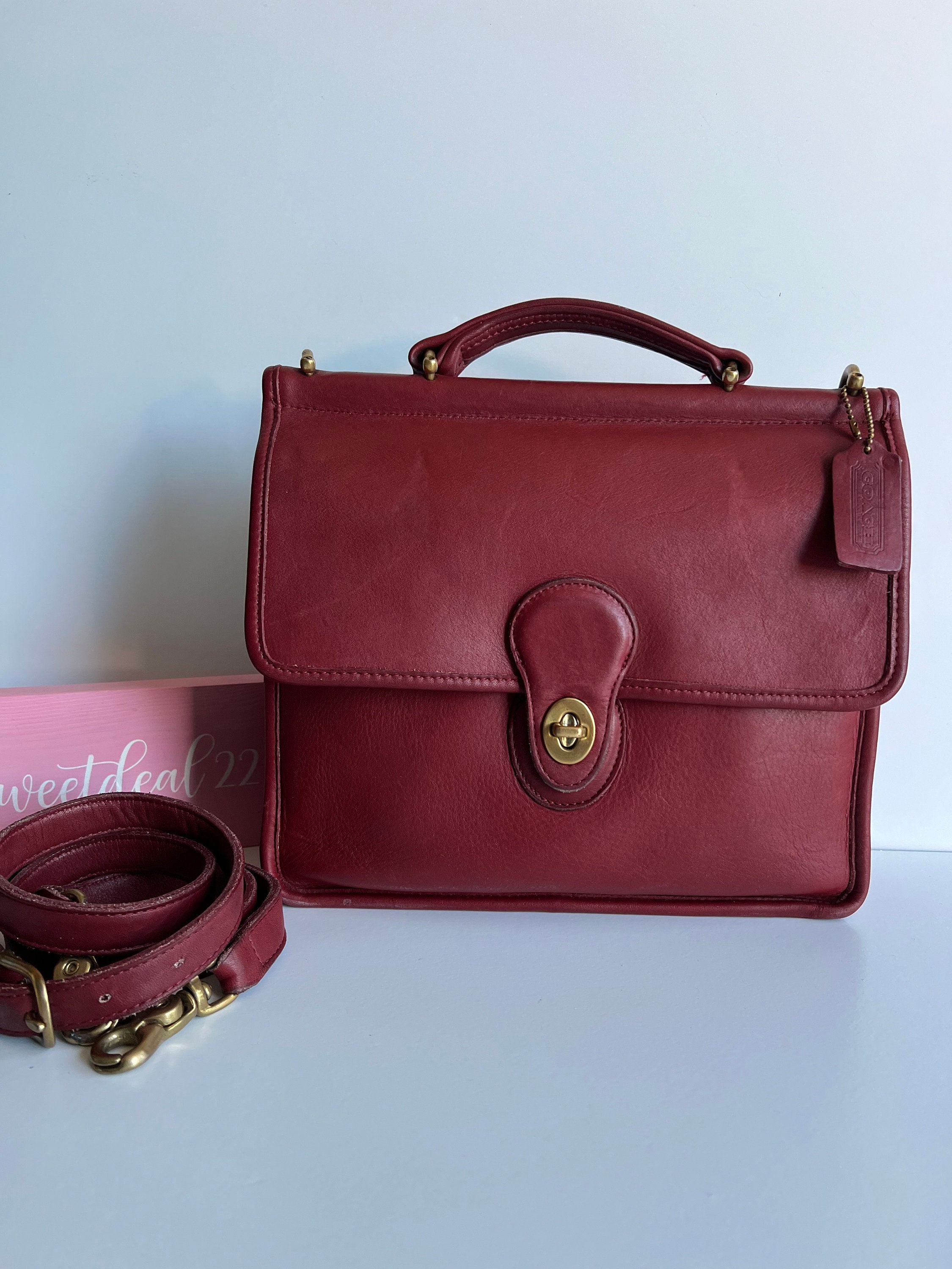 Vintage coach bag price sale
