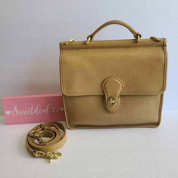 Vintage Coach Original Willis Top Handle Satchel
