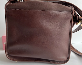 Vintage Coach Brown Stewardess Shoulder Bag - Etsy