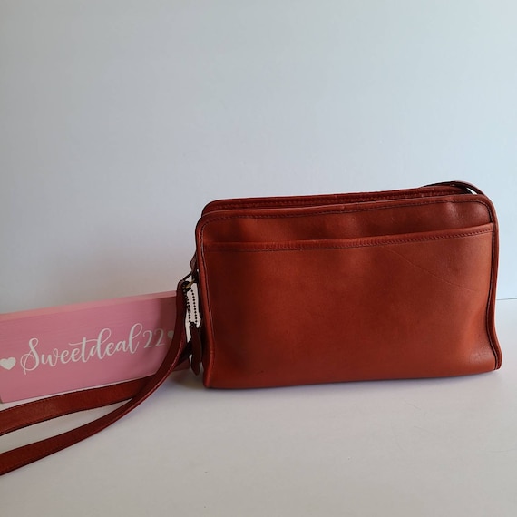 Coach red mini bag 9x5x4 - $35 - From Allison