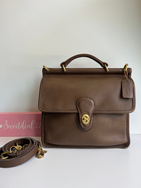 Coach willis top handle bag deals