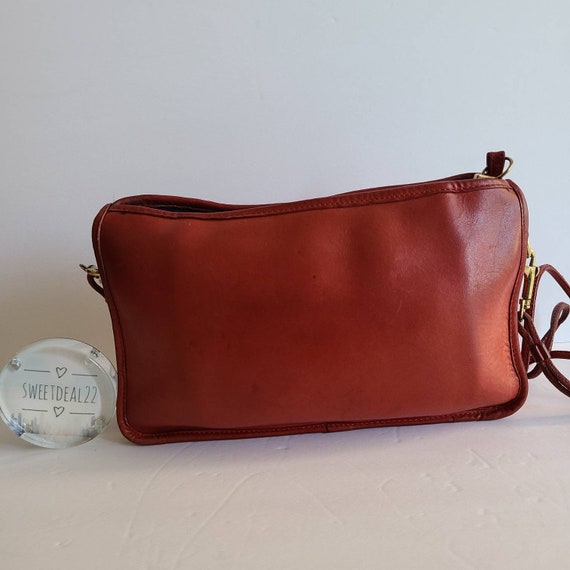 Coach red mini bag 9x5x4 - $35 - From Allison