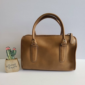 Vintage Coach Original NYC Putty Leather Madison Satchel image 1