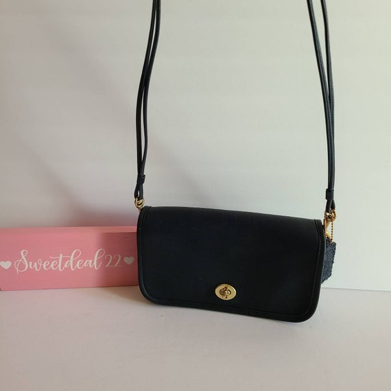 Vintage Coach Early Dinky Pre Creed Blue Shoulder Bag - Etsy