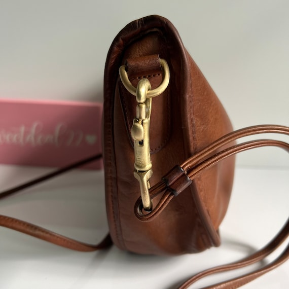 Vintage Coach British Tan Swinger Bag - Etsy