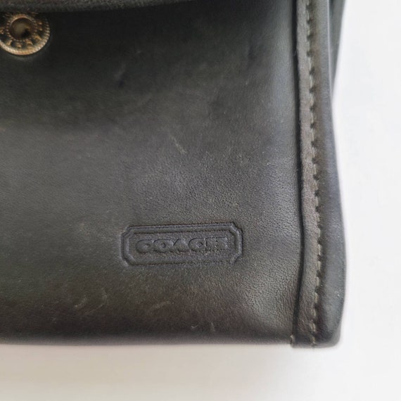 Vintage Coach Green Multifunction Chain Wallet - image 4