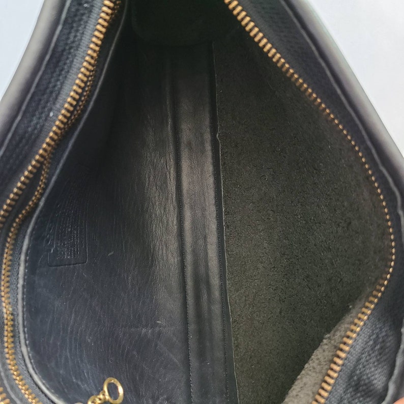 Vintage Coach Black Taylor Shoulder Bag Etsy