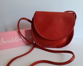 Vintage Coach Original Red Casey Bag