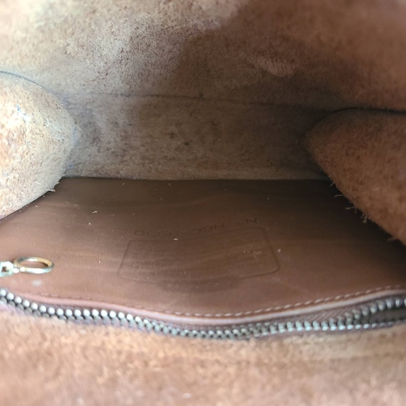 Vintage Coach British Tan Murphy Bag - image 8