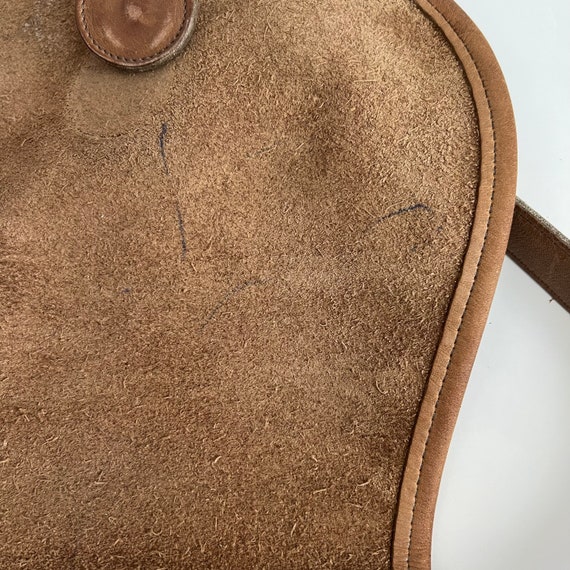 Vintage Coach NYC Saddle Bag - image 7