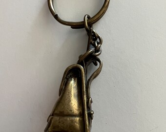 Vintage Coach Mini Daypack Brass Key Fob - Etsy