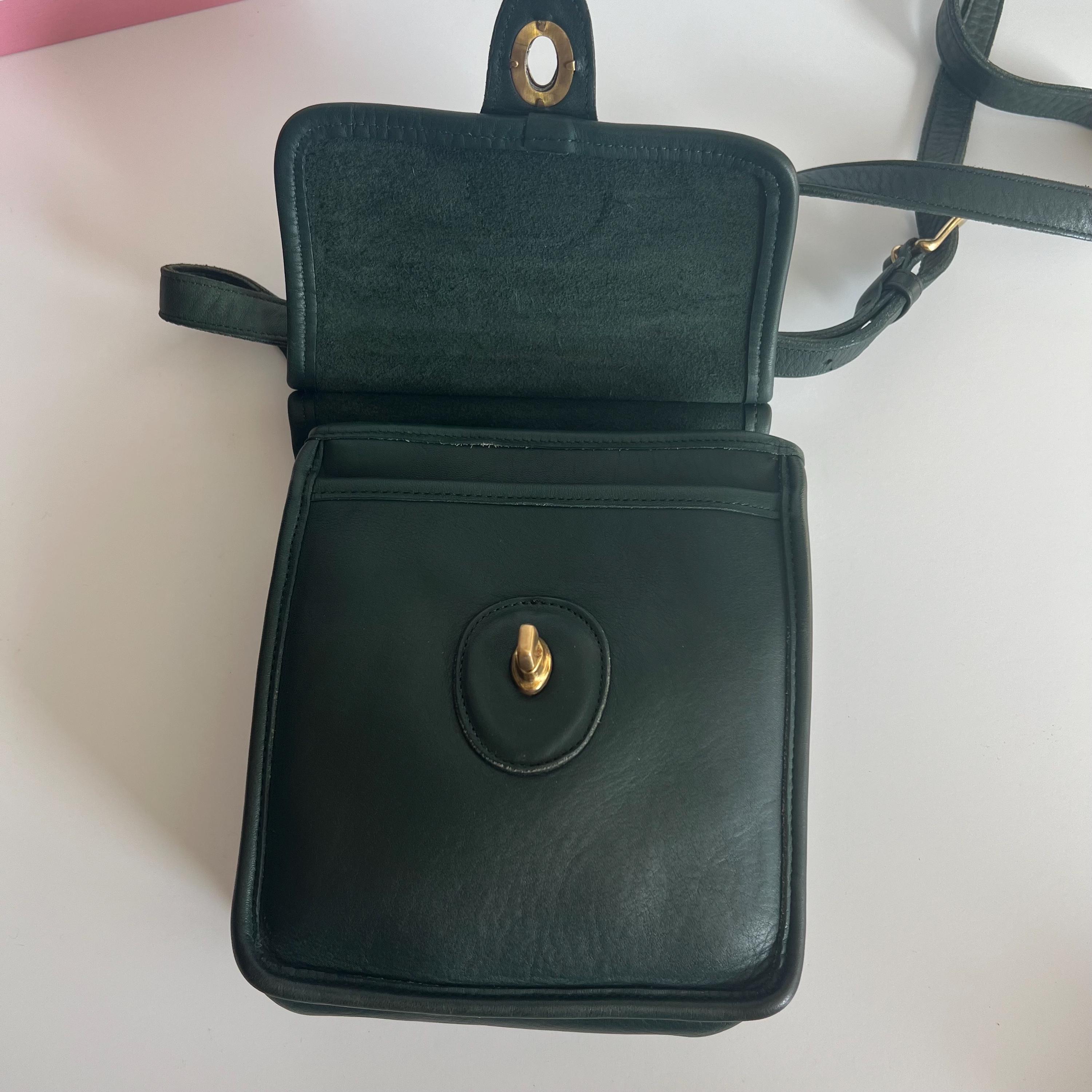 Vintage Coach Green Murphy Shoulder Bag - Etsy