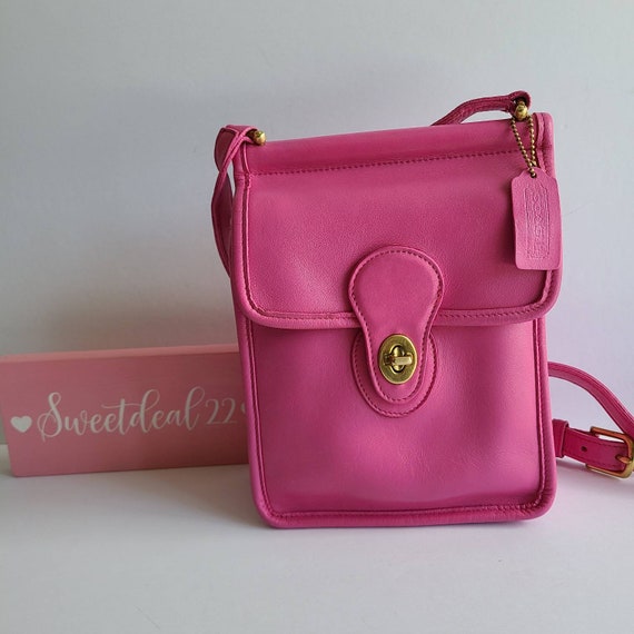 Custom Vintage Coach Pink Murphy Shoulder Crossbod