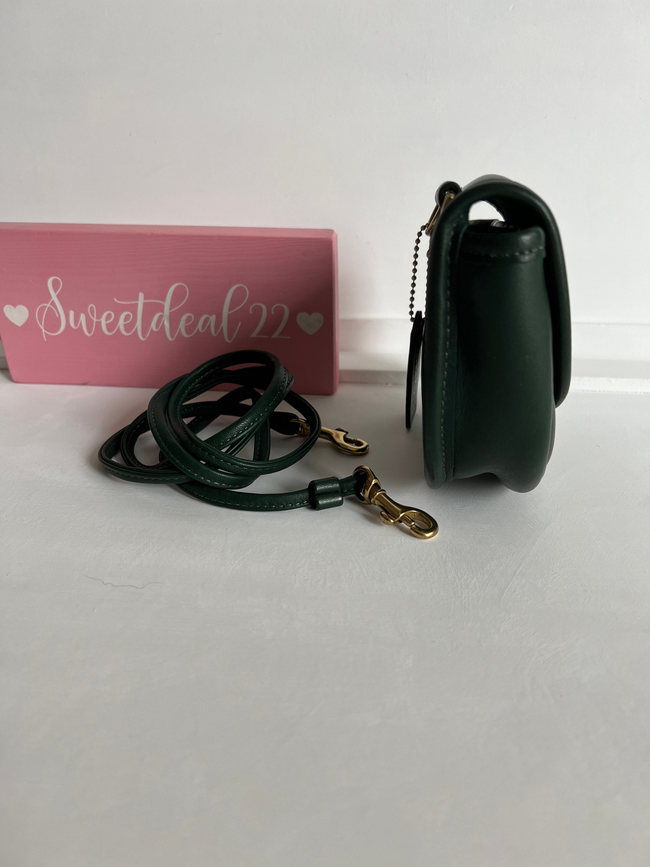 Vintage Coach Original Green Mini Belt Crossbody Bag - Etsy Vintage Coach Original Green Mini Belt Crossbody Bag - Etsy