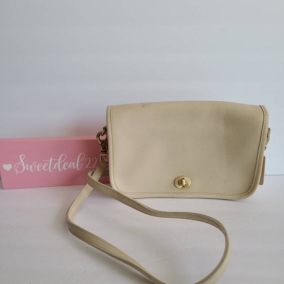 Vintage Coach Original Bone Pocket Purse - Etsy Vintage Coach Original Bone Pocket Purse - Etsy