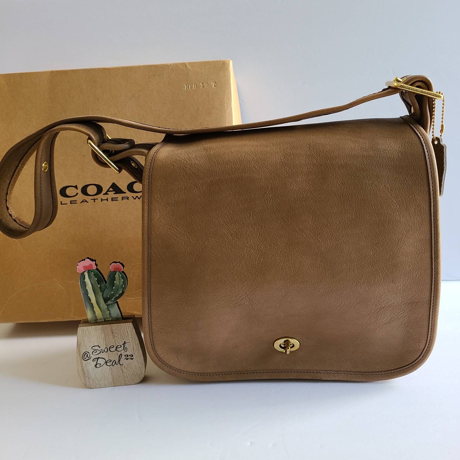 Coach Bag Mini Sierra Satchel Bag With Box & Dust Bag & Sling Belt