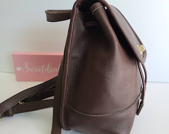 Vintage Coach Brown Mini Daypack Backpack - Etsy Vintage Coach Brown Mini Daypack Backpack - Etsy