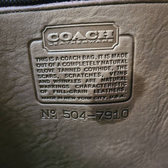 original coach new york bag