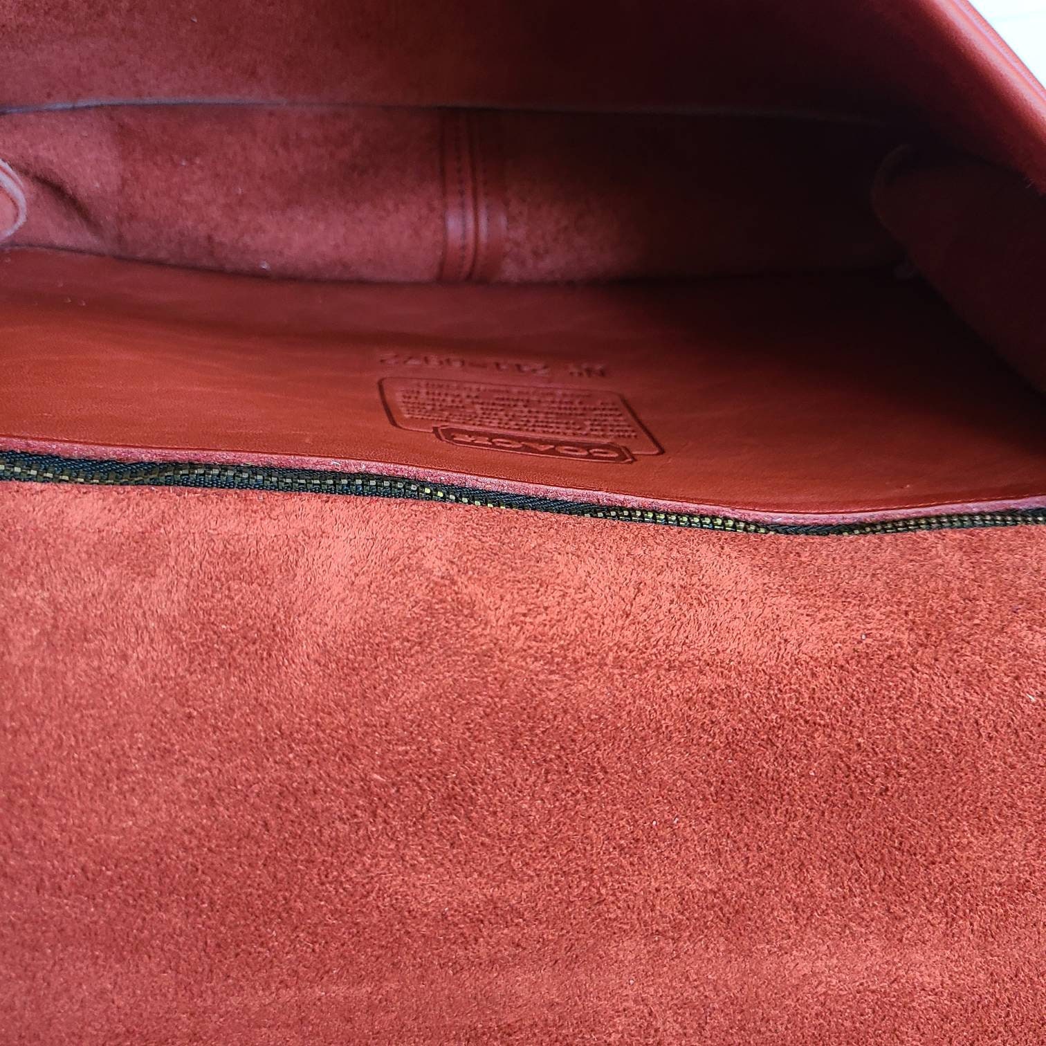 Vintage Coach Original Red Convertible Clutch Shoulder Bag | Etsy