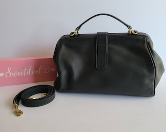 Vintage Coach Original Navy Hudson Doctor Bag - Etsy Finland