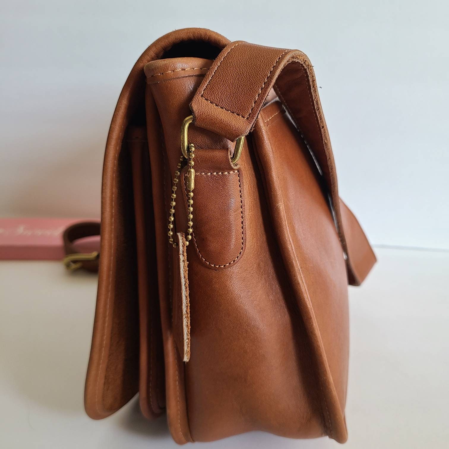 vintage coach old ranch tote bag 茶 brown Vintage Coach British Tan Ranch Bag - Etsy