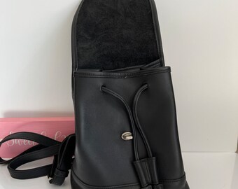 バッグ vintage coach old mini backpack leather Vintage Coach mini backpack – Sainted Goods