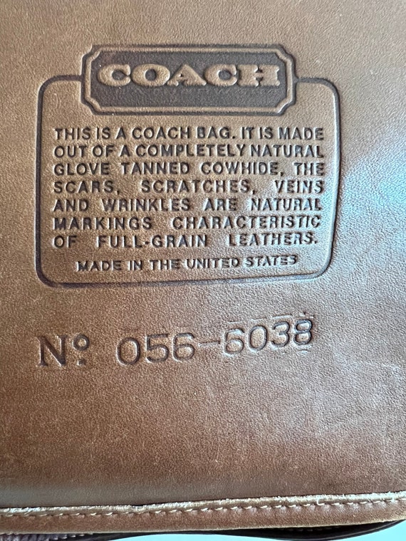 Vintage Coach Original NYC Putty Leather Madison Satchel -  Finland