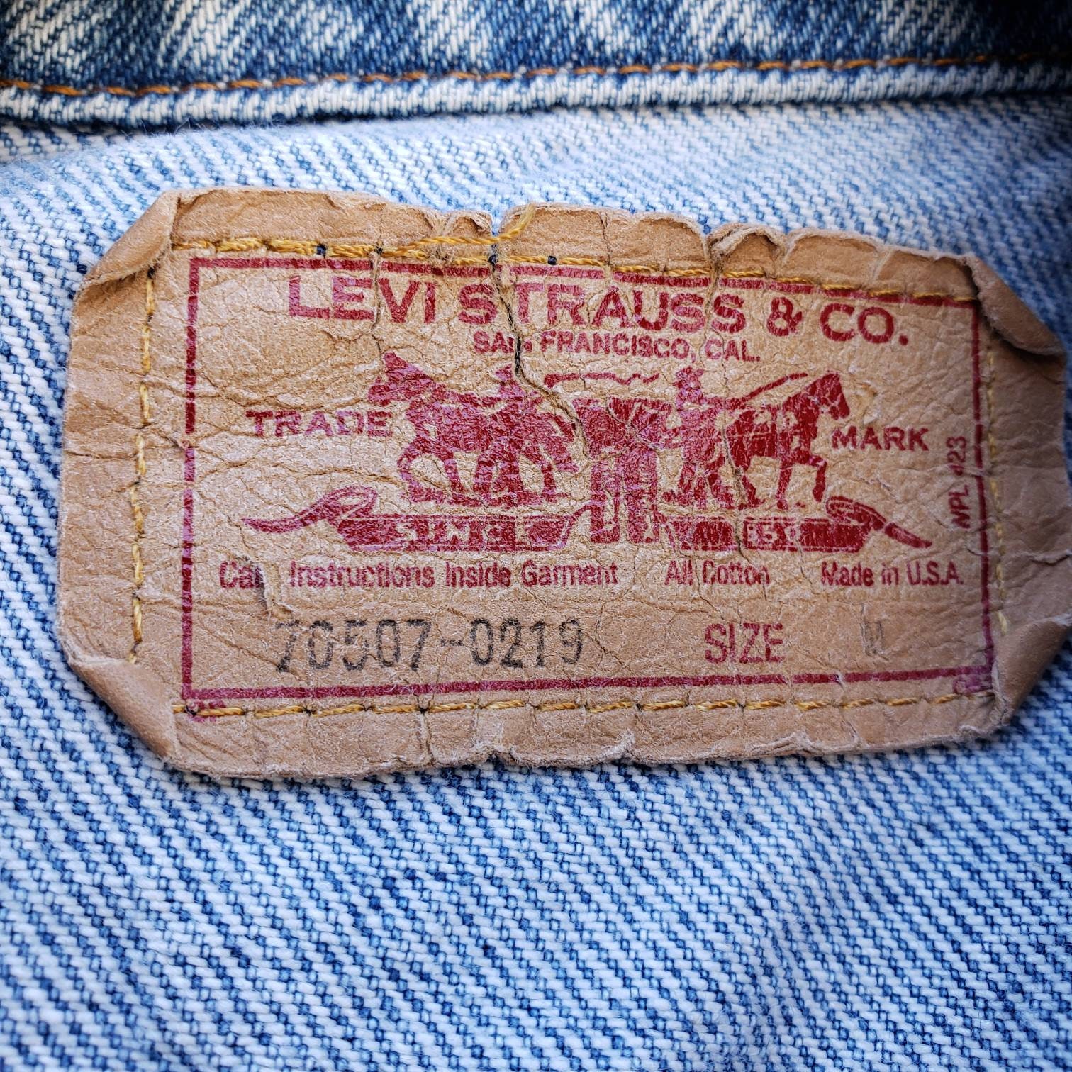 Vintage Levi's AC DC Band Patch Denim Jacket Cut Off Vest | Etsy