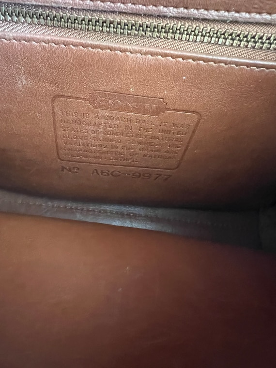 Vintage Coach British Tan Manor Top Handle Bag - Etsy display picture 1