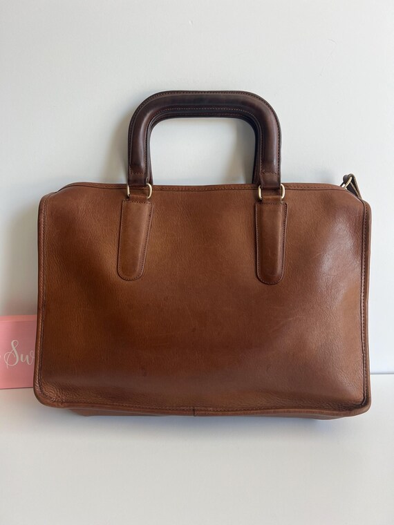 Vintage Coach NYC British Tan Standard Tote - Etsy