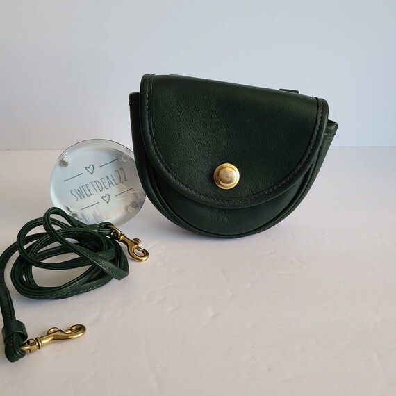 Vintage Coach Original Green Mini Belt Crossbody B