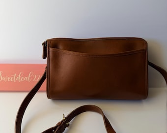 Vintage Coach NYC Red Leather Madison Satchel - Etsy