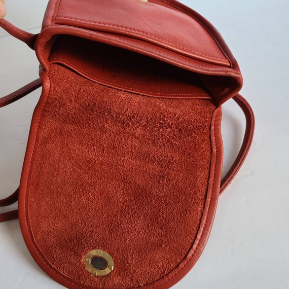 Vintage Coach Original Red Mini Bag - image 6