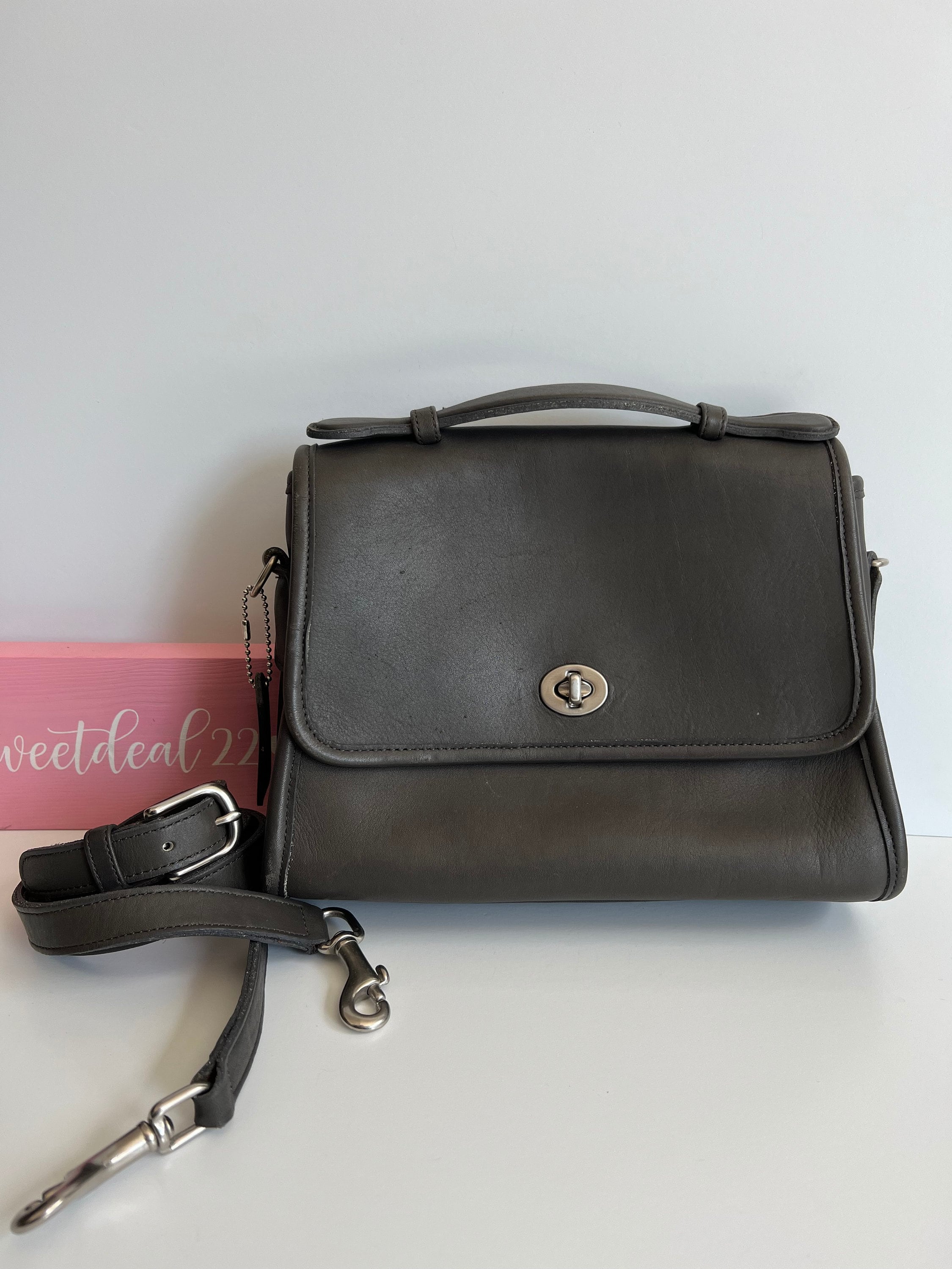 Vintage Coach Court Top Handle Bag