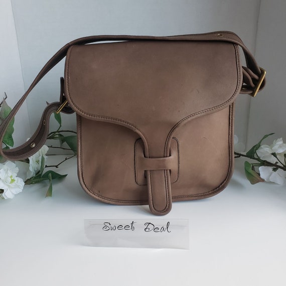 vintage coach courier bag