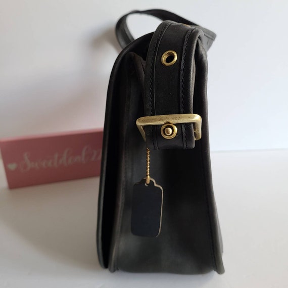 Vintage Coach Nyc Navy Stewardess Shoulder Bag - Etsy