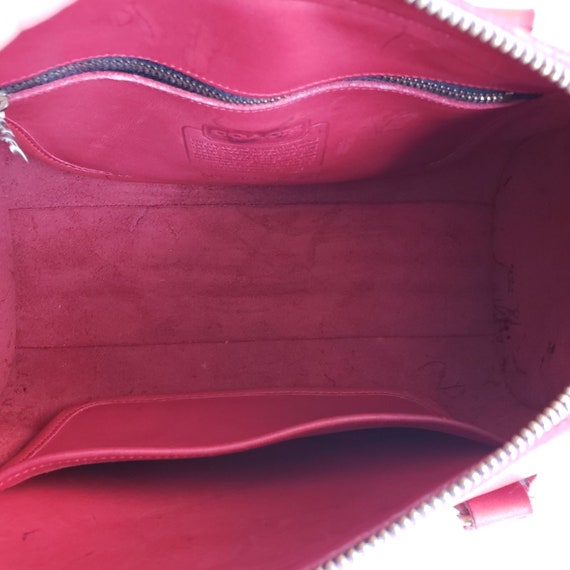 Buy Vintage Coach Red Classic Satchel Handbag Online in India - Etsy